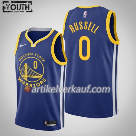 NBA Golden State Warriors Trikot D'Angelo Russell 0 Nike 2019-2020 Icon Edition Swingman - Kinder